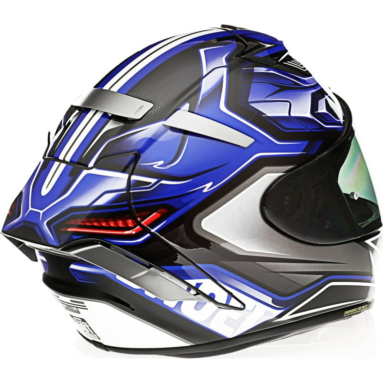 Shoei X-14 AERODYNE TC-2 Blue Helmet size Medium - Walmart.com