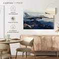 thumbnail image 5 of Elephant Stock Jets Over The Mountains Wall Art - Horizontal Canvas Wall Art - Living Room Wall Decor - Military Canvas - Brown And Silver Decor - 45" x 30", 5 of 8