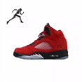 thumbnail image 1 of New Nike Air Jordan 5 Retro Red Men's shoes, 1 of 6