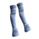 thumbnail image 5 of Calcetines sin pie para cubrir las botas de patinaje artístico. Calcetines para patinar sobre hielo. Calentadores de piernas para espectáculos y práct Azul, 5 of 8