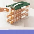 thumbnail image 6 of Giyblacko Egg Holder For Fridge Auto Scrolling Egg Holder 4 Floors Egg Oranizer For Refrigerator Large Capacity Egg Container For Refrigerator Space Egg Tray Holder 48 Eggs Storage, 6 of 8