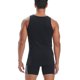thumbnail image 4 of adidas Camiseta de tirantes para hombre, pack de 4 - Active Flex Cotton, chaleco, sin mangas, color sólido Negro M (Medium), 4 of 5