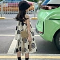 thumbnail image 3 of SILVERCELL Girls Sleevelss Dresses Summer Floral Sundress Casual Dresses Holiday Dress, 3-8 Years, 3 of 7