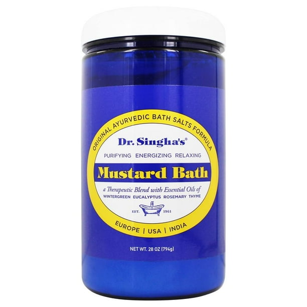 Dr. Singha's Natural Therapeutics Mustard Bath 28 oz.