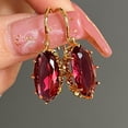 thumbnail image 1 of Pendientes ENTASSER con hebilla de ocho garras y gancho para la oreja con circonitas estilo vintage Palace, 1 of 4