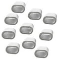 thumbnail image 4 of HILABEE 10 Pieces Aluminum Cable Sleeves Single Hole Ferrules Crimping Loop Oval Wire 5mm, 4 of 7