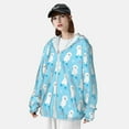 thumbnail image 3 of Gaeub Skating Poodle Fun Men's and Women's UPF 50+ Long-Sleeved Sun Protection Clothing, Fishing Shirt Long Sleeve Zip-Medium, 3 of 7