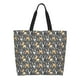 thumbnail image 1 of Balery Bulldog Print Bolsa Tote Estilo Estético con Cremalleras, Bolsa de Hombro, Bolsa de Compras Grande y Plegable, 1 of 8