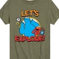 thumbnail image 3 of Sesame Street - Lets Explore - Toddler and Youth Short Sleeve Graphic T-Shirt, 3 of 5