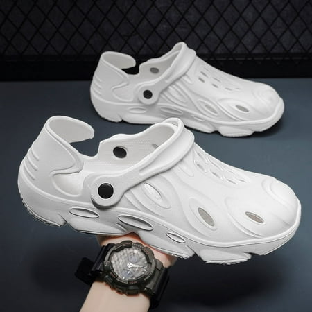

Men s Solid Comfy Non Slip Colour Slip On Clogs Casual Soft Sole EVA Slippers For Men s Outdoor Activities