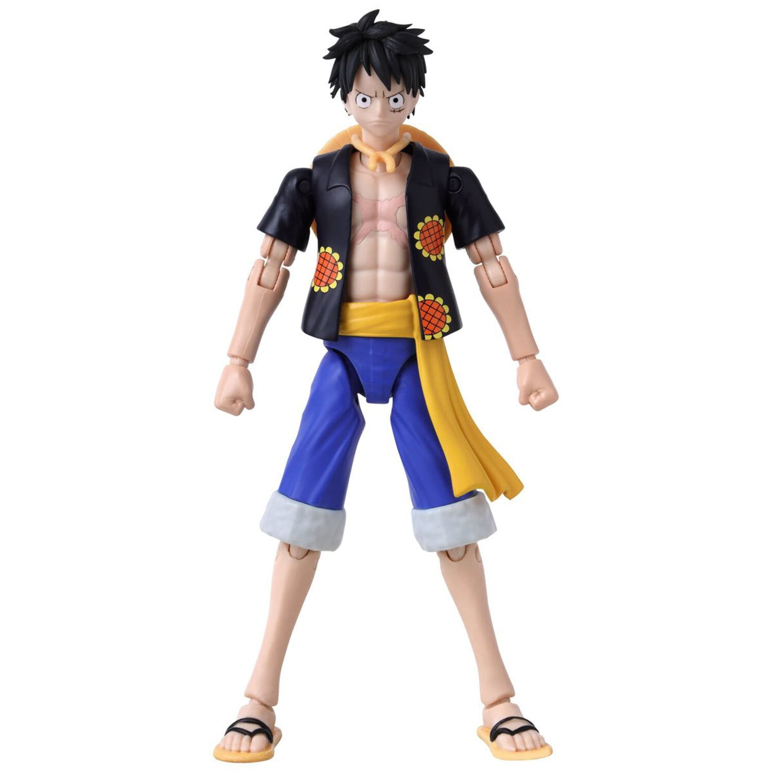 Anime Heroes - One Piece - Monkey D. Luffy Dressrosa Verison, 6.5" Action Figure