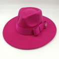 thumbnail image 3 of Nuevo sombrero Fedora de ala fina Gorra de primavera y otoño Gorra de jazz Gorra unisex ajustable Sombrero Fedora Gorra de jazz verde menta para adultos кепкамужския, 3 of 5