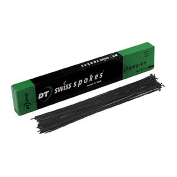 DT-Swiss Champion Spoke, Black 14g - 100/Box 288mm