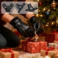 thumbnail image 1 of SSZMDLB under $5 3Pcs Winter Leather Gloves, Winter Leather Gloves, Warm Gloves with Thick Velvet Lining for Men, Waterproof Touchscreen Gloves for Cycling, Windproof Riding Gloves for Motorcycle, 1 of 9