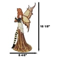 thumbnail image 2 of Large 18"H Fantasy Queen Bee Bumblebee Mother Fairy Carrying Honey Pot Statue, 2 of 9