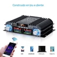 thumbnail image 3 of Amplificador de audio para auto 12V/110V/220V 800W Mini Bluetooth 5.0 Coche Amplificador De Audio HiFi Amplificadores De Potencia Estéreo 4 Canales Hogar Sonido Digital Pantalla LCD Bass, 3 of 3