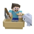 thumbnail image 3 of Minecraft Dolphin's Treasure Adventure Pack with 3 Action Figures & Accessories, 3.25-in Scale, 3 of 7