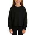 thumbnail image 4 of Ticikt Girls Long Sleeve Lace Trim Blouse Loose Fit Casual Top with Floral Embroidery for School and Daily Wear, 4 of 4