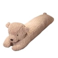 thumbnail image 1 of Almohada de peluche Toy FEEZUSH con forma de oso, 89 cm de largo, color marrón, 1 of 9