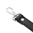 thumbnail image 2 of Esquirla 25 Inch PU Leather Replacement Shoulder Strap, Metal Buckles, 25.2 - Black, 2 of 8