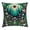Fern Green Seafoam Coral, variant on Ambesonne Trippy Throw Pillow Cushion Cover, Jumble Colors Sun and Moon, 36" X 16", Amber Multicolor