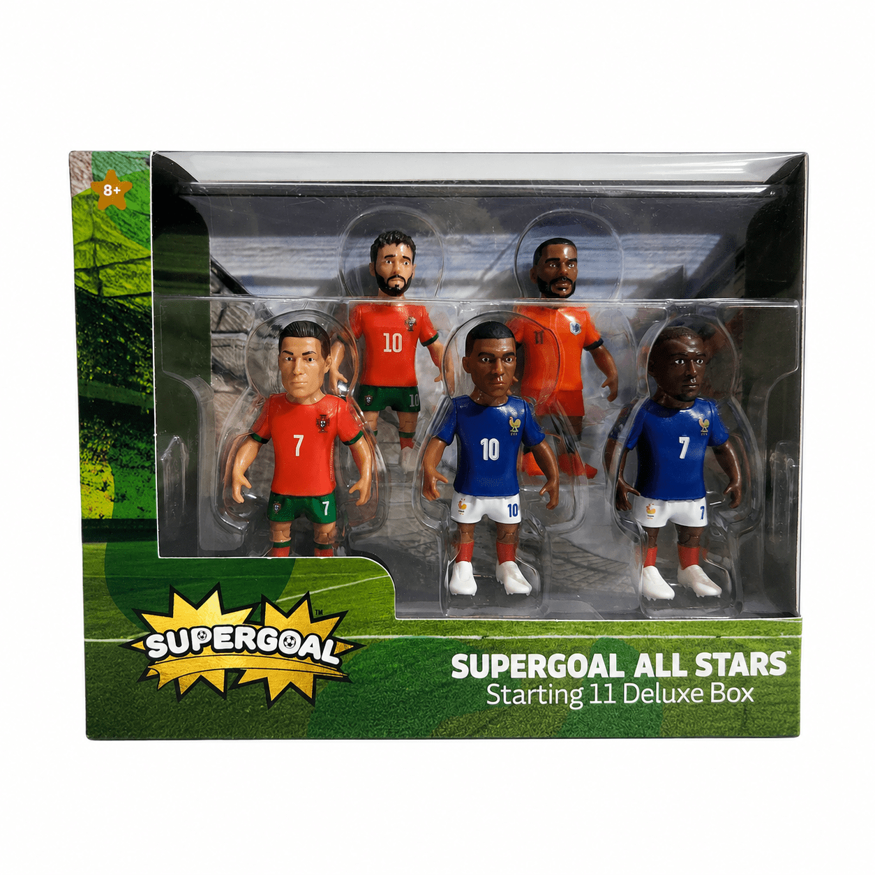 PMI Collectibles Supergoal All Stars Official Football Mini Figures 11 Pack