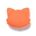 thumbnail image 2 of 10pc Silicone Focal Beads Fox Coral Mixed Color 21x24x9mm Hole: 2.5mm, 2 of 3
