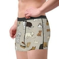thumbnail image 2 of Honeii Dog Animal Men's Underwear Boxer Briefs Pack, ComfortSoft Boxer Brief for Men, Moisture-Wicking Breathable-Small, 2 of 5