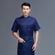 thumbnail image 2 of Uniforme de Chef Toystoory Chaqueta Manga Corta Doble Botonadura Azul L, 2 of 6