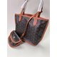 thumbnail image 1 of Bolsos de mano de doble cara para mujer, bolsa pequeña informal con diente de perro, bolso de compras para madre, 1 of 5
