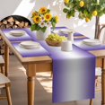 thumbnail image 6 of Placemats Set of 6, Ombre White Purple Place Mats Gradient Color Tablemats Washable Placemat Table Decoration for Kitchen Table Dinner Party Home Decor Indoor Outdoor 13x19 Inch, 6 of 9