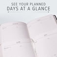 thumbnail image 3 of Gallery Leather Daily Planner 2027, Elegantly Bound Daily Calendar Planner and Notebook with Stylish Gold-Gilded Page Edges, 12 Months - 2027 - Acadia Lime - 8x5.5", 3 of 7