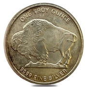 1 oz Silver Generic Rounds .999 Fine (Varied Condition)