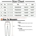 thumbnail image 3 of Chbgutlmr Capri Pants for Women High Waist Solid Color Soft Comfy Homewear Pants Loose Cropped Trousers, 3 of 3