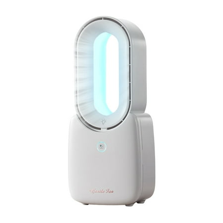 

EDFRWWS 2200mAh Cooling Fan Cooler Fans Indoor Use(USB Charging+colorful light)