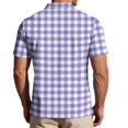thumbnail image 5 of Mens Polo Shirts Short Sleeve Big and Tall Button Up Golf Shirts Polo Collar Breeze Blouses Camo Dry Fit Spring Tee, XL, 5 of 6