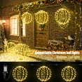 thumbnail image 2 of Luces esféricas navideñas tipo flacchi, 30 cm, 2 unidades, 2 of 7