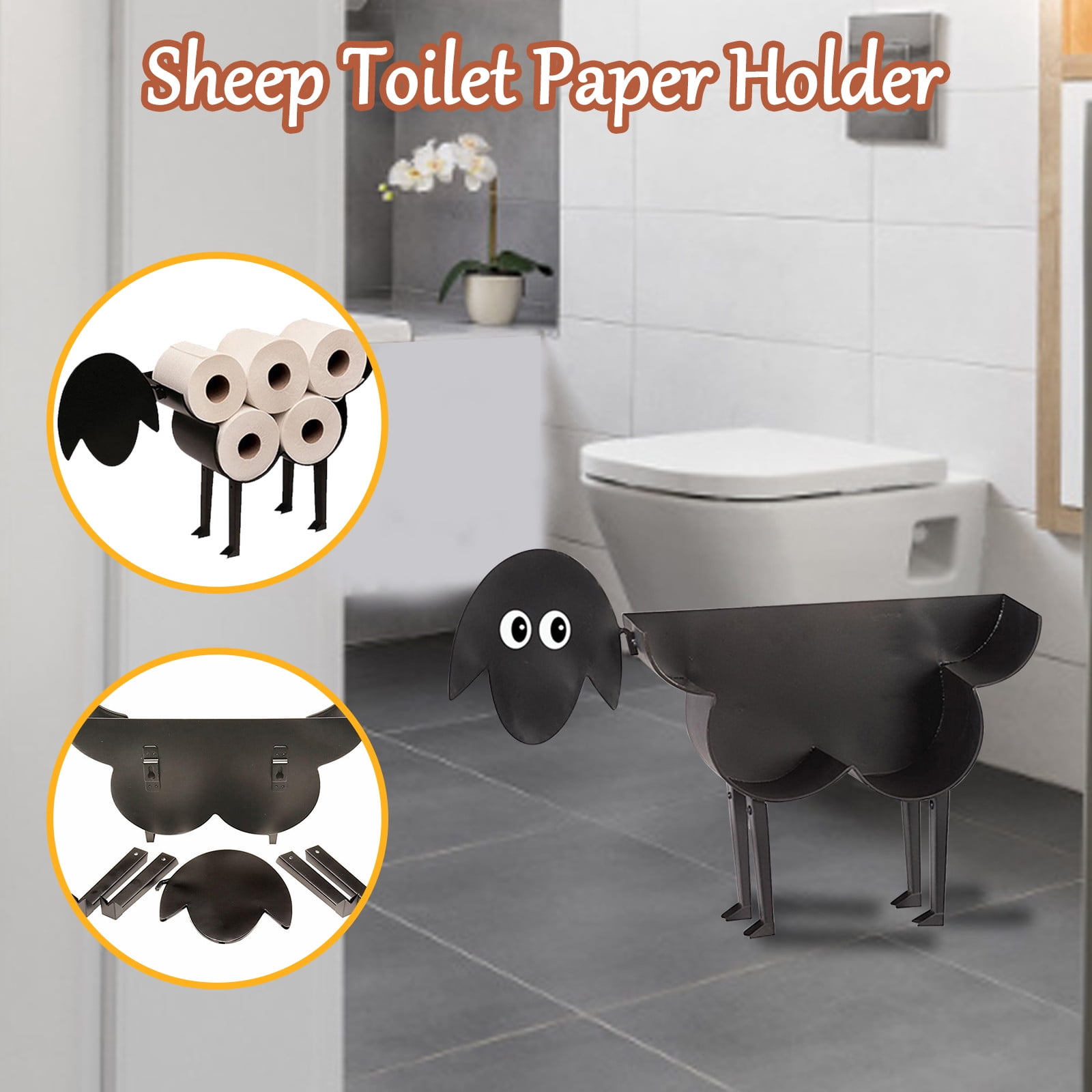 Sheep Toilet Paper Holder