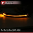 thumbnail image 3 of Luz de señal de giro LED del espejo izquierdo delantero para Kia Optima 2017-2020, luz de marcador lateral No. 87613D4000 Amarillo, 3 of 6