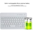 thumbnail image 3 of Wireless Keyboard Compatible With Samsung Galaxy Z Flip3/4/5/6/7, 7 FE - Ultra Slim Rechargeable Portable Compact, 3 of 7