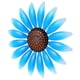 thumbnail image 1 of Durable Creative Metal Sunflower Wall Art Ornament for Shop Bar Hotel Decor, 1 of 3