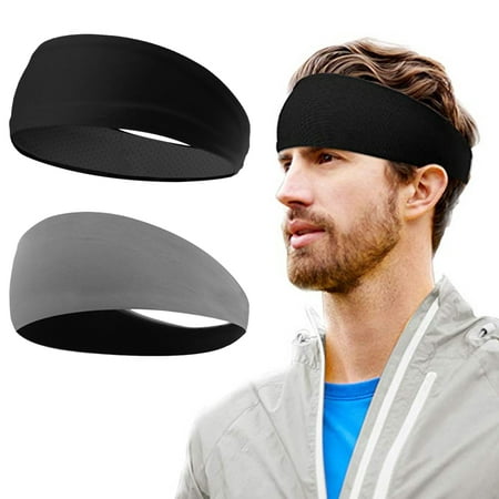 Sport Headband Sweatband Hair Band -slip Headwear Elastic Hair Band ...
