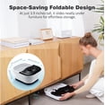 thumbnail image 4 of Collapsible Foot Spa with Heat and Massage Rollers, Bubble, Red Light & Temperature Control, Foot Care Soaker Tub for Home Use, Black, 4 of 12