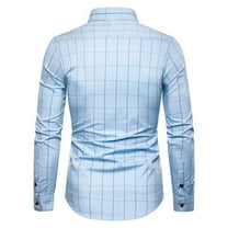 Button Up Shirt Men,Button Up Shirts for Men,Men's Oversized Casual Long Sleeved Plaid Shirt,Mens Shirts Casual