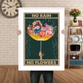 thumbnail image 4 of LOLUIS No Rain No Flowers Poster, Vintage Mental Health Awareness Posters, Therapy Counseling Wall Art Home Office Décor, 4 of 5