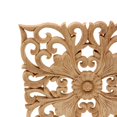 thumbnail image 4 of 3X Fuente de la Etiqueta de Madera Estilo Europeo Accesorios de Talla de Madera Real de Apliques Y Al Por Menor Tallado En Madera, 4 of 5