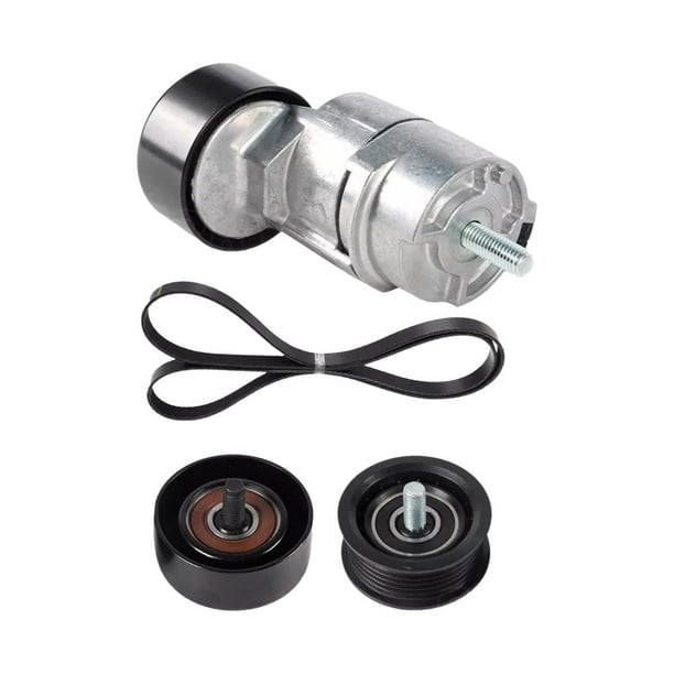 Conjunto del tensor de correa,Kit de correa de polea loca del tensor de correa,Piezas 6PK2125 25281-25000 2528125000 Robusto,Accesorios 25212-2G760 252122G760 Práctico,Reemplazo