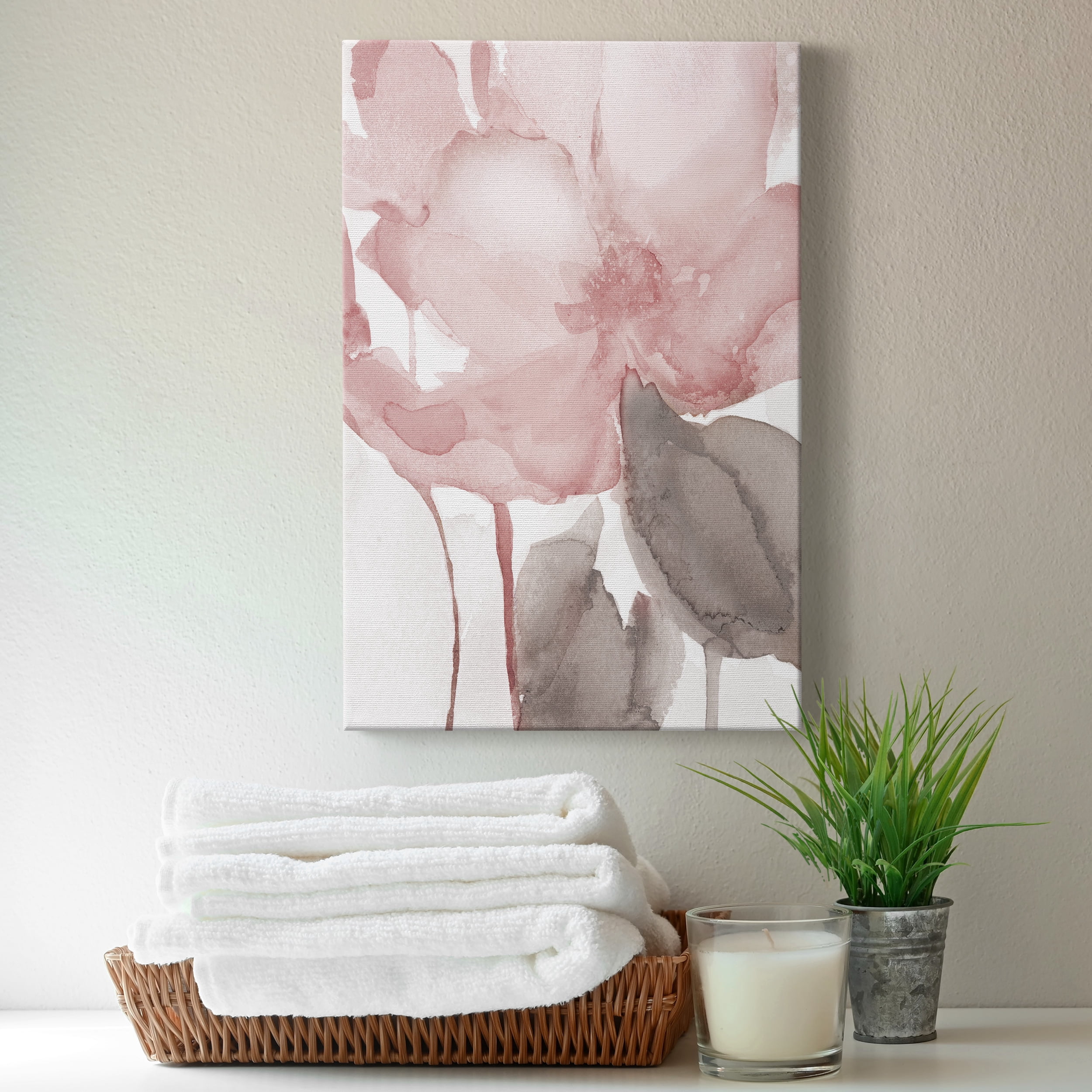 Blush Bloom II Premium Gallery Wrapped Canvas - Ready to Hang - 18 x 27