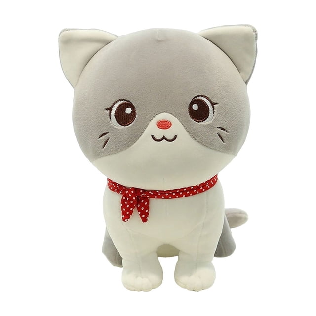 Juguetes Para Niño Lindo y adorable juguete de gatito, muñeca de gatito blanco, pequeña muñeca decorativa para el hogar, regalo de cumpleaños para niños y niñas. Juguetes Para Bebe 1 Año