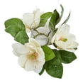 thumbnail image 2 of Nearly Natural 13-In. Magnolia Artificial Candelabrum Arrangement, 2 of 2